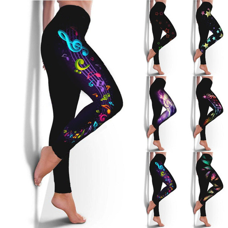 fashion-womens-printed-yoga-pants-trousers