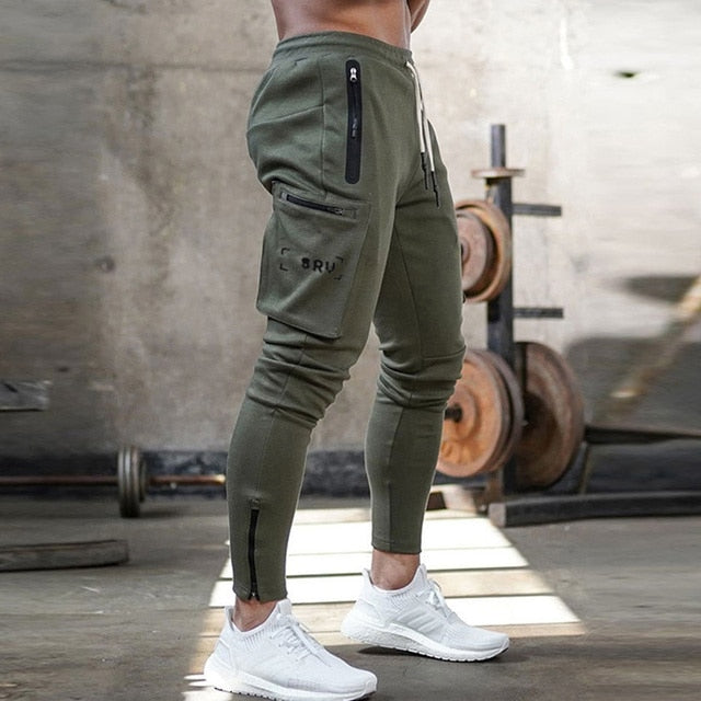 Men's Camouflage Multi-Pocket Workout Training Pants - Urban Pulse Life