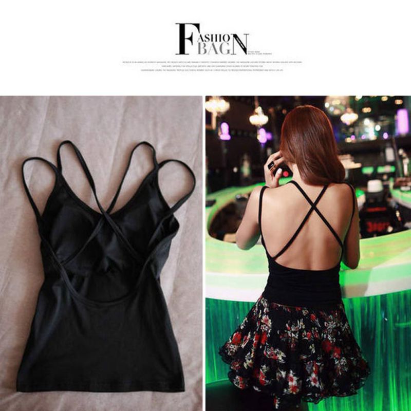 Women's Open-Back Bra Vest - Urban Pulse Life