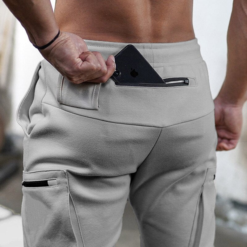 Men's Camouflage Multi-Pocket Workout Training Pants - Urban Pulse Life