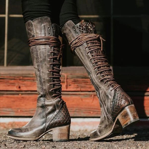 Women's Side Zip Rider Boots - Urban Pulse Life