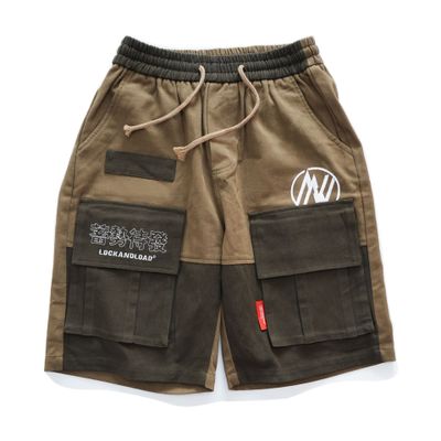 cargo-style-multi-pocket-hip-hop-shorts