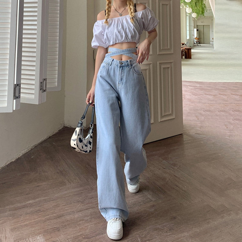 Trendy Slim Fit Ladies' Street Jeans - Urban Pulse Life