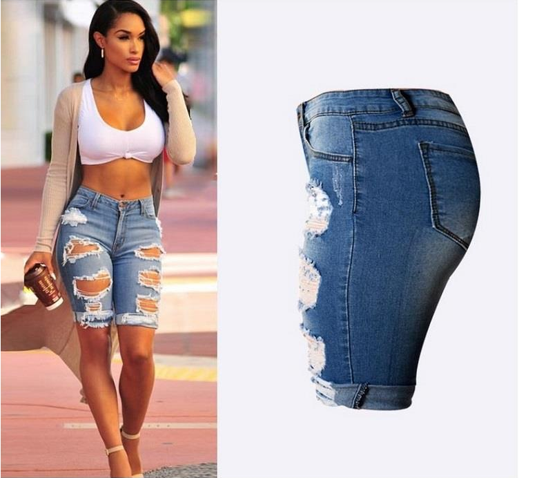 High-Waisted Ripped Jeans - Trendy Street Style - Urban Pulse Life