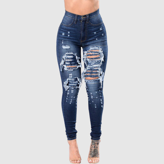 Fashion Slim Trendy Street Style Women's Jeans - Urban Pulse Life