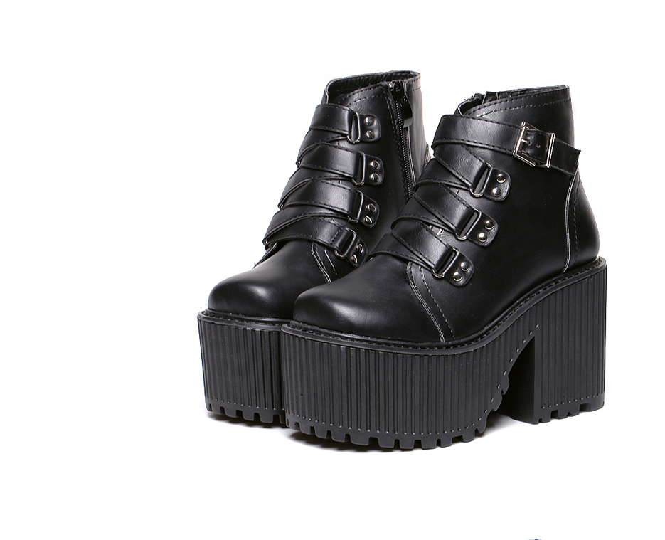 High Heel Ankle Boots, Martin Boots, Heeled Martin Boots
