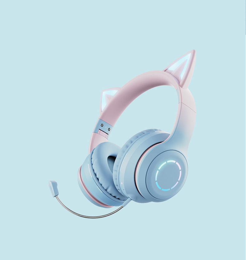 Cat Ear Luminous Wireless Competition Headphones - Urban Pulse Life