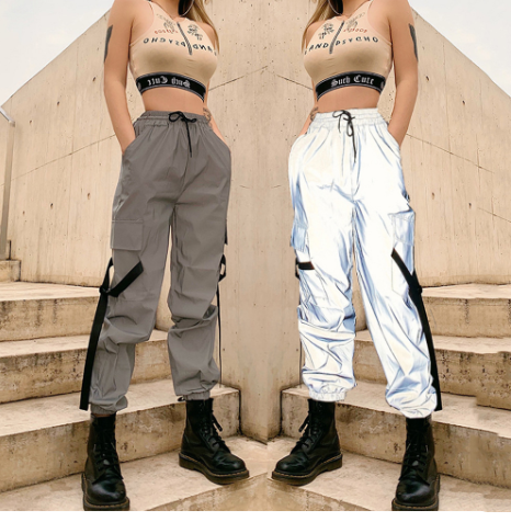 reflective-womens-hip-hop-trousers