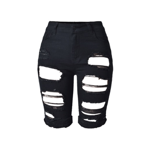 High-Waisted Ripped Jeans - Trendy Street Style - Urban Pulse Life