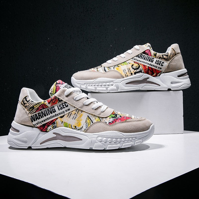 Dad Shoes, Casual Sports Shoes, Graffiti Sneakers