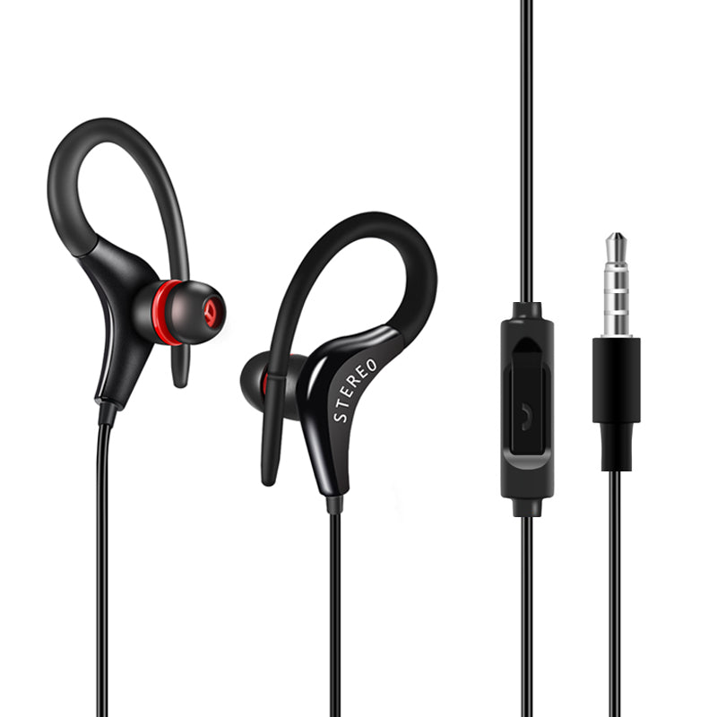 Universal In-Ear Sports Headphones with Microphone - Urban Pulse Life