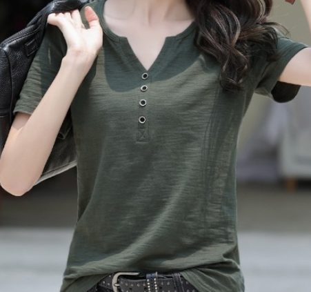 Women's Casual Short Sleeve T-Shirt