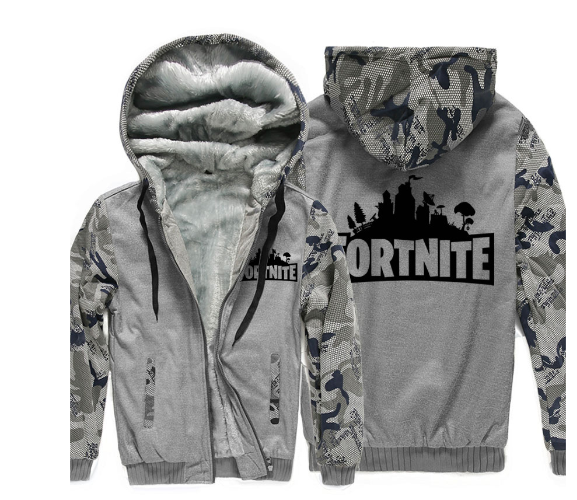 Camo Hoodie and Cardigan from Fortnite Collection - Urban Pulse Life