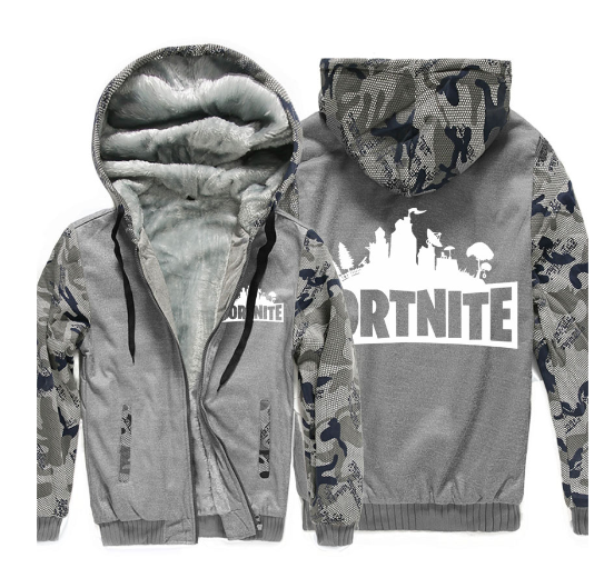 Camo Hoodie and Cardigan from Fortnite Collection - Urban Pulse Life