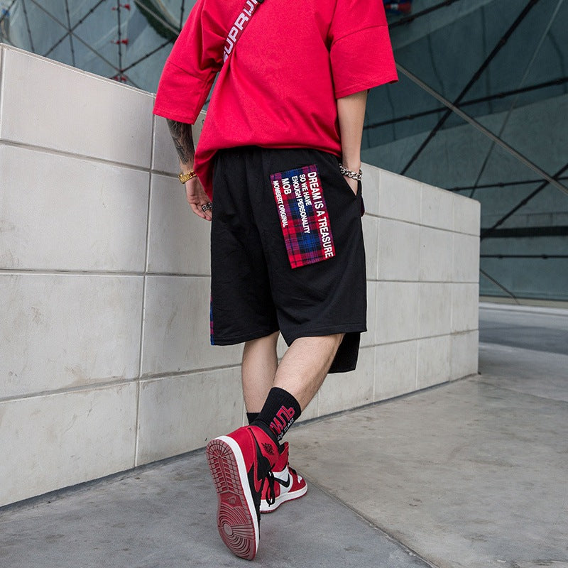 Casual Cartoon Print Shorts and Checkered Beach Pants - Urban Pulse Life