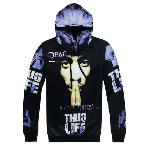 Emoji Sweatpants & Hoodie, 2Pac Hip Hop Joggers - Urban Pulse Life