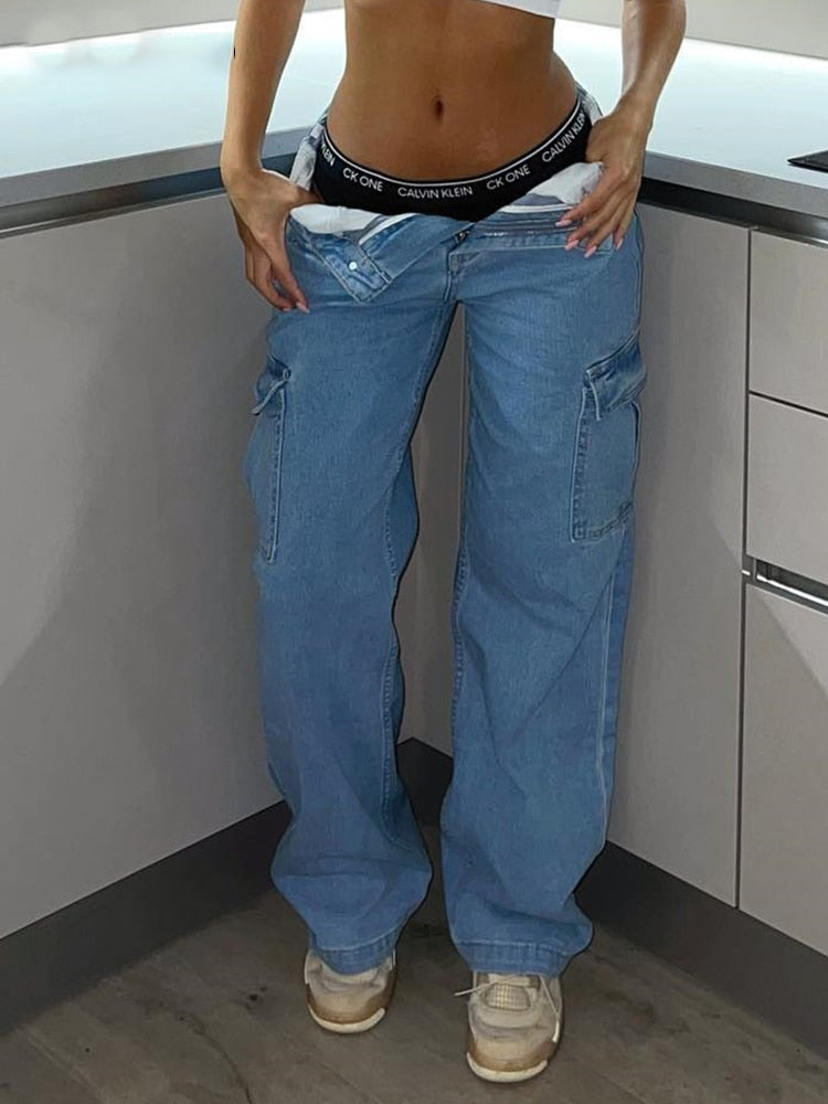 High Waist Cargo Pants – Urban Street Style
