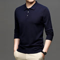 Men's Lapel Knit Pullover Sweater - Urban Pulse