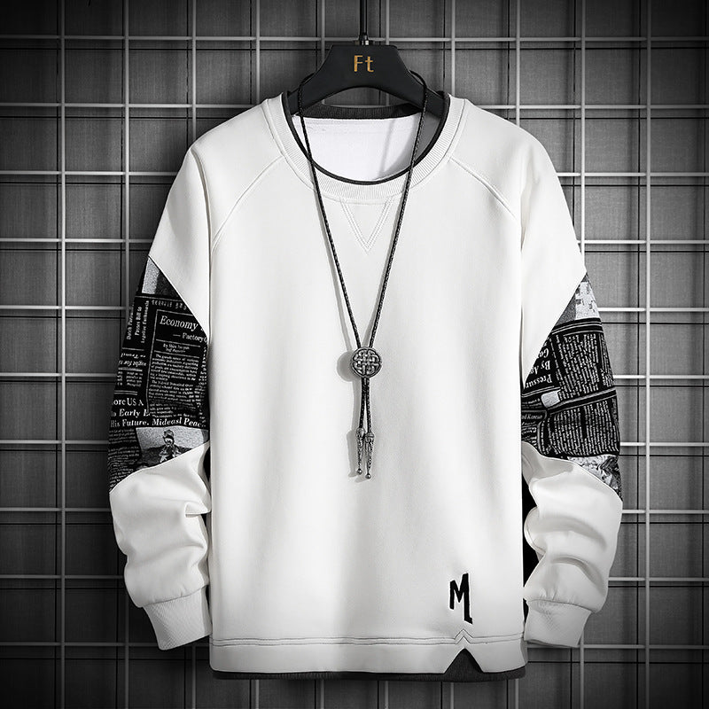 Men's Long-Sleeved Casual Sweater - Urban Pulse Life