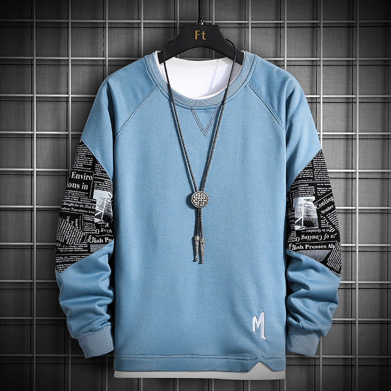Men's Long-Sleeved Casual Sweater - Urban Pulse Life