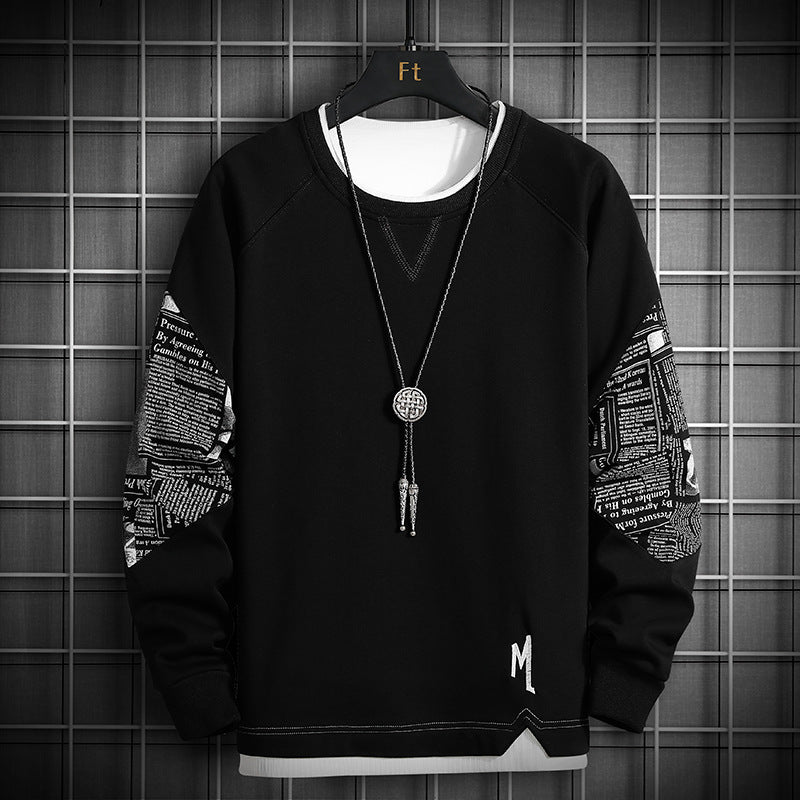 Men's Long-Sleeved Casual Sweater - Urban Pulse Life