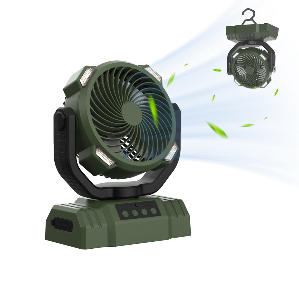 Outdoor Household Power Bank LED Light Camping Fan - Urban Pulse Life