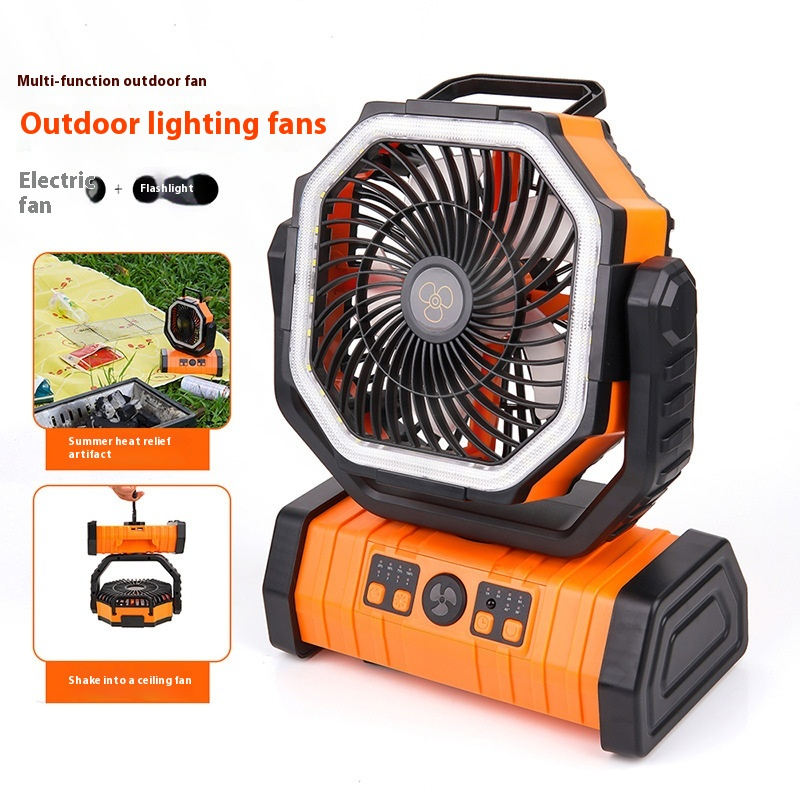 Outdoor Household Power Bank LED Light Camping Fan - Urban Pulse Life