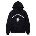 solid-color-alphabet-hoodie-with-honey-bee-floral-print