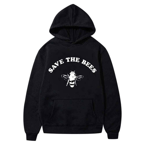 solid-color-alphabet-hoodie-with-honey-bee-floral-print
