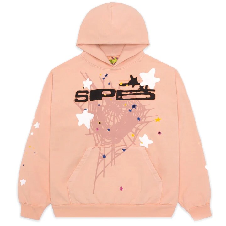 Spider Letter Prints Hoodies - Urban Pulse Life