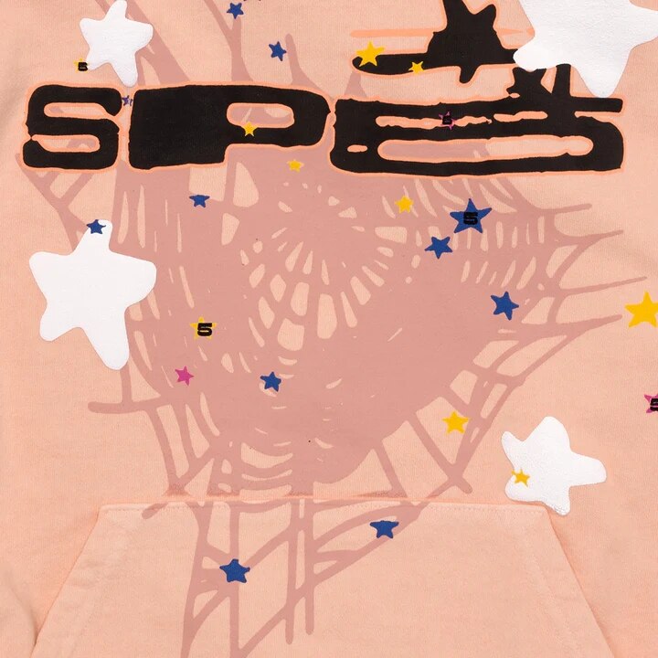 Spider Letter Prints Hoodies - Urban Pulse Life