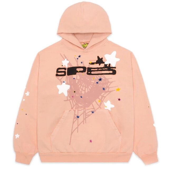 Spider Letter Prints Hoodies - Urban Pulse Life