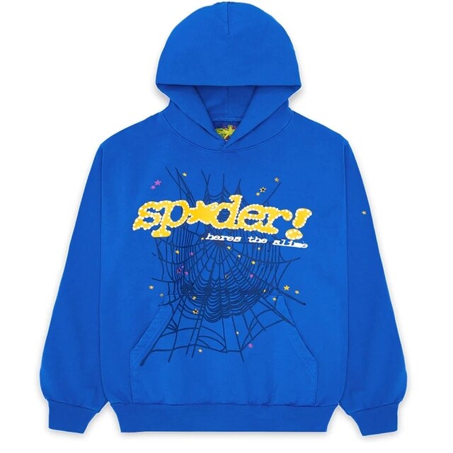 Spider Letter Prints Hoodies - Urban Pulse Life