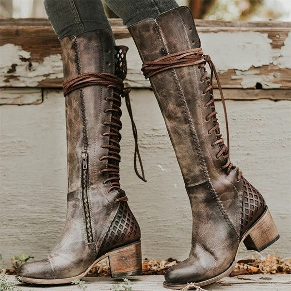 Women's Side Zip Rider Boots - Urban Pulse Life