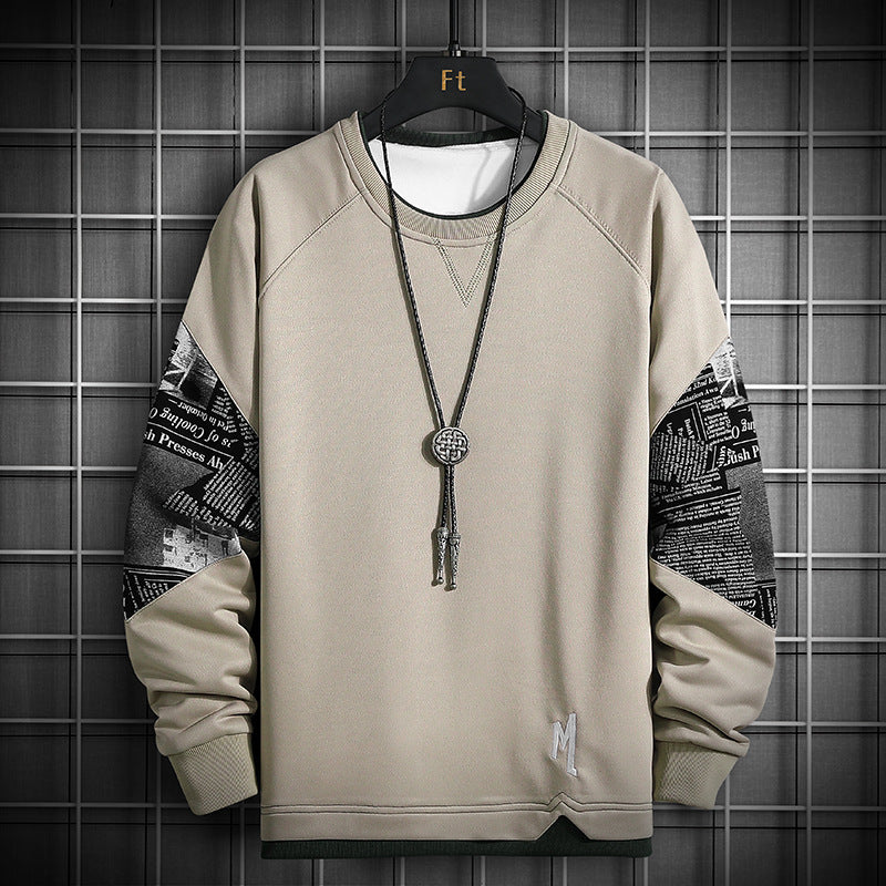 Men's Long-Sleeved Casual Sweater - Urban Pulse Life
