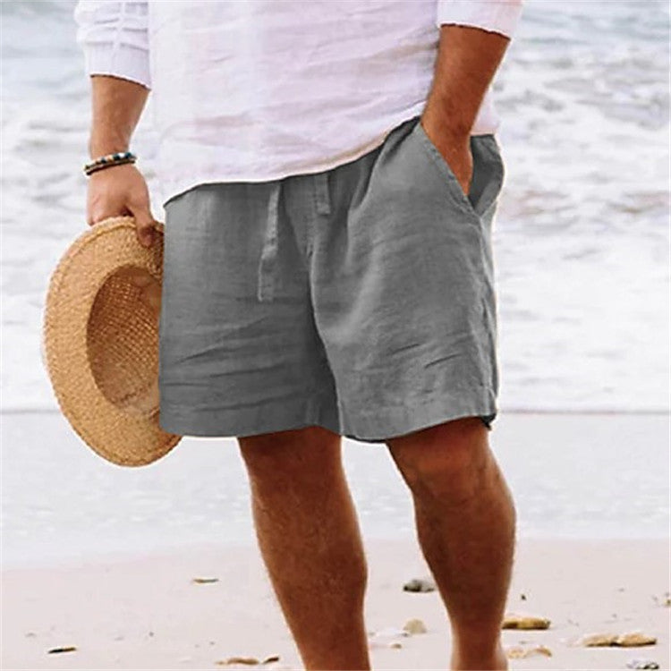 Men's Summer Shorts with Elastic Waist