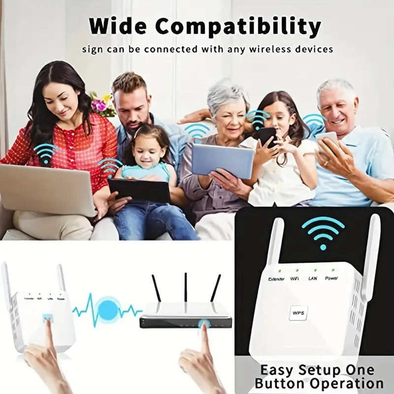 Wireless WiFi Signal Booster and Repeater for Home - Urban Pulse Life
