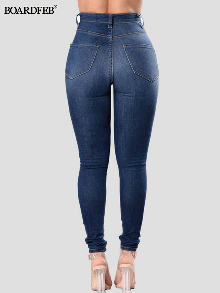 Fashion Slim Trendy Street Style Women's Jeans - Urban Pulse Life