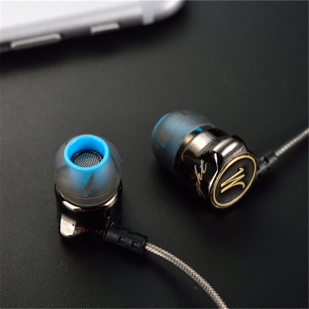 Heavy Bass Metal In-Ear Headphones with Microphone - Urban Pulse Life