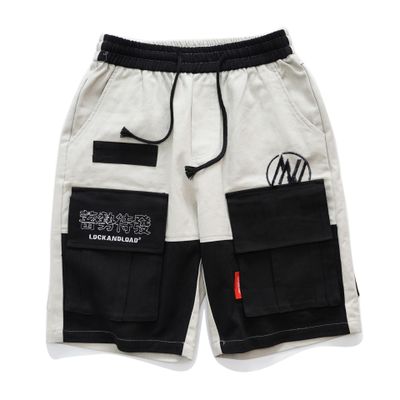 cargo-style-multi-pocket-hip-hop-shorts
