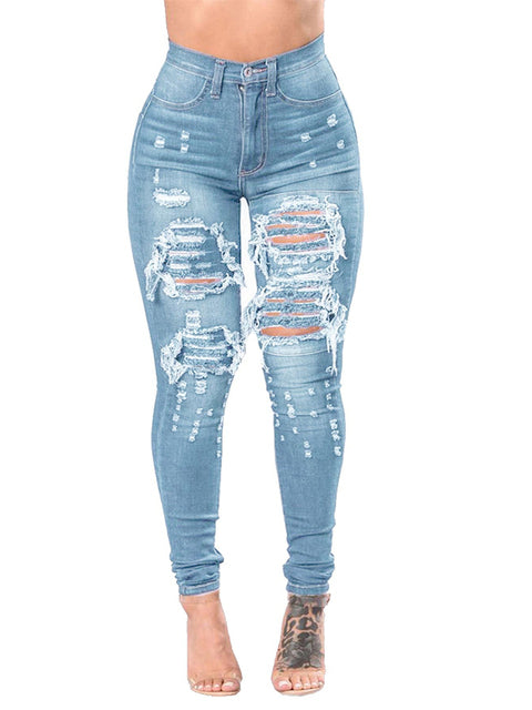 Fashion Slim Trendy Street Style Women's Jeans - Urban Pulse Life