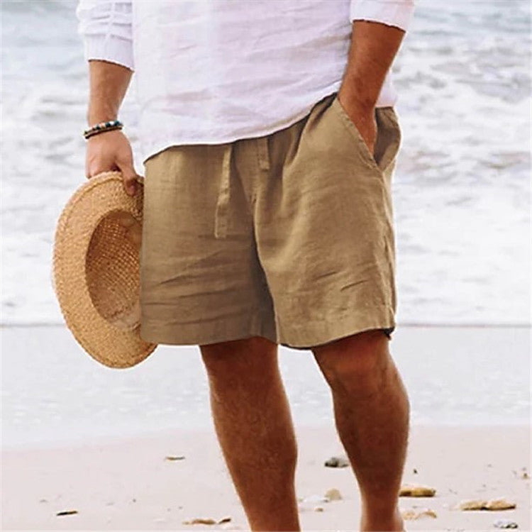 Men's Summer Shorts with Elastic Waist