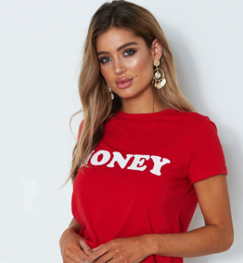 Women's Short Sleeve Honey Tee - Urban Pulse Life