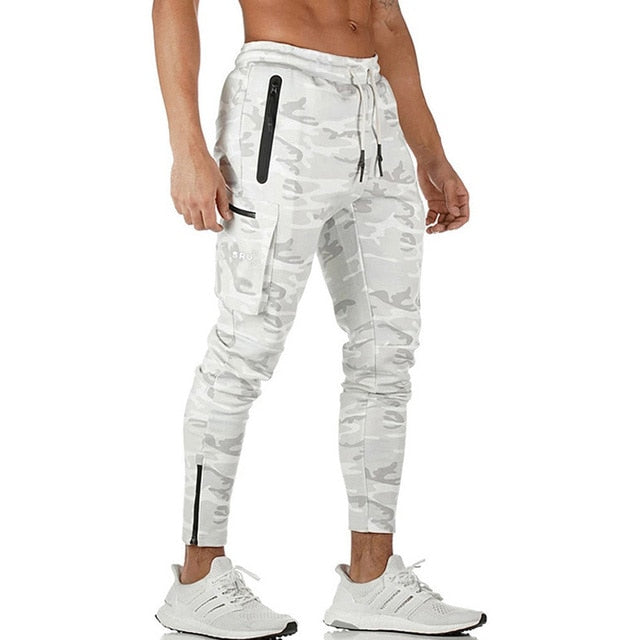 Men's Camouflage Multi-Pocket Workout Training Pants - Urban Pulse Life
